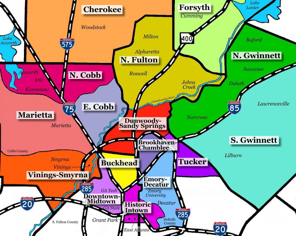 карта на Атланта Москва