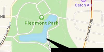 Пидмонт парк карта