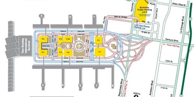 Летище Атланта Делта терминал картата